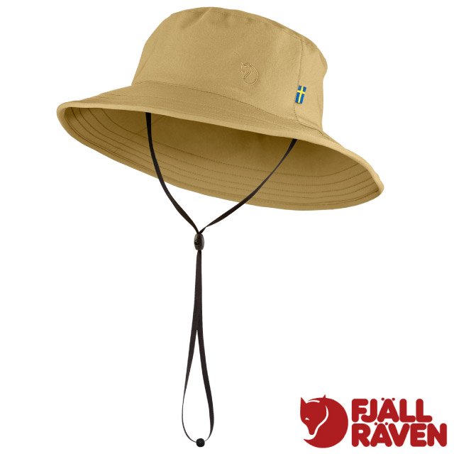 【Fjallraven 小狐狸】Abisko Sun Hat 輕量快乾遮陽帽.防曬帽.中盤帽/77406-196 沙丘褐✿30E010
